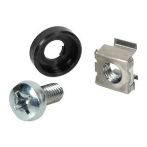 Kit de tornillos para rack Phasak PP 9100/ 10 unidades/ Incluye Tornillos + Tuercas + Arandelas - 8435325423807