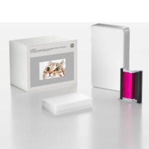 Papel Fotográfico para Sublimación Xiaomi Portable Dye-Sublimation Photo Paper Stickers/ 5 x 7.6cm/ 50 Hojas - 6932554439699