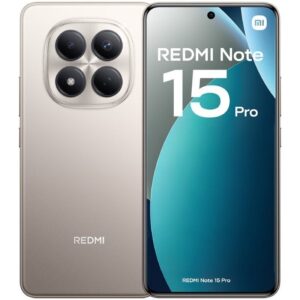 Smartphone Xiaomi Redmi Note 15 Pro 8GB/ 256GB/ 6.83'/ Titanio - 6932554480509