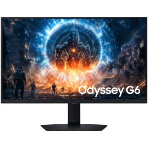 Monitor Gaming Samsung Odyssey G6 G60F S27FG602EU 27'/ QHD/ 1ms/ 350Hz/ IPS/ Regulable en altura/ Negro - 8806097614364