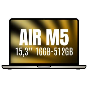 Apple Macbook Air 15,3'/ M5 10-Core CPU/ 16GB/ 512GB SSD/ 10-Core GPU/ Blanco Estrella - 0195950695854