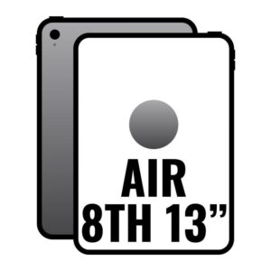 Apple iPad Air 13' 8th Wi-Fi Cell/ 5G/ M4/ 256GB/ Gris Espacial - 0195950785791
