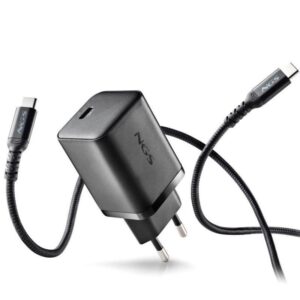 Cargador de Pared GaN NGS Bud 65W/ 1xUSB Tipo-C/ 65W