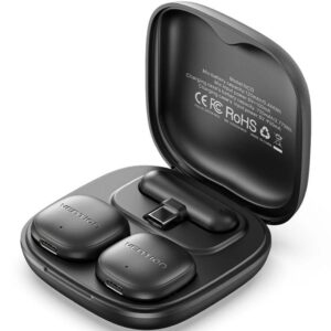 Micrófono Inalámbrico con Clip Vention Lavalier NCDB0/ USB Tipo-C/ Lightning/ Incluye Receptor/ 2 unidades - 6922794795013