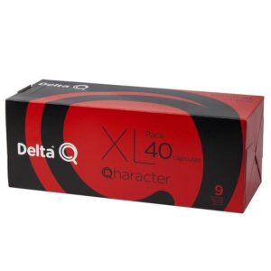 Cápsula Delta Qharacter para cafeteras Delta/ Caja de 40 - 5601082039817
