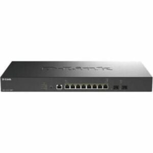 Switch Gestionable D-Link DXS-1210-10MP/E 8 Puertos/ RJ-45 100/1000/2.5G/5G/10G/ PoE+/ SFP - 0790069476624