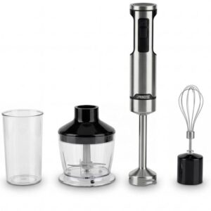 Batidora de mano Princess 221236/ 1500W/ 5 Velocidad/ Capacidad 0.8L/ Incluye Picadora y Batidor