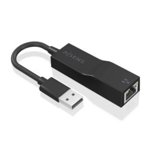 Adaptador USB 3.0 - RJ45 Aisens A106-0766/ 1000Mbps
