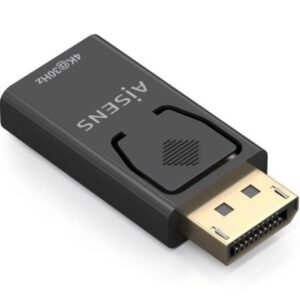 Conversor Aisens A125-0949/ DisplayPort Macho - HDMI Hembra/ Negro - 8435739903384