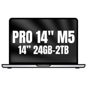 Apple Macbook Pro 14'/ M5 Pro 18-Core CPU/ 24GB/ 2TB SSD/ 20-Core GPU/ Plata - 0195950717914