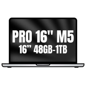 Apple Macbook Pro 16'/ M5 Pro 18-Core CPU/ 48GB/ 1TB SSD/ 20-Core GPU/ Plata - 0195950713510