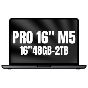 Apple Macbook Pro 16'/ M5 Max 18-Core CPU/ 48GB/ 2TB SSD/ 40-Core GPU/ Negro Espacial
