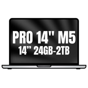 Apple Macbook Pro 14'/ M5 Pro 15-Core CPU/ 24GB/ 2TB SSD/ 16-Core GPU/ Plata - 0195951254944