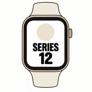 Apple Watch Series 12/ GPS/ Cellular/ 42mm/ Dorado Claro/ Correa Deportiva Arena (S/M) - 0195951230795