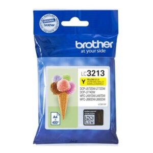 Cartucho de Tinta Original Brother LC-3213Y/ Amarillo - 4977766762281