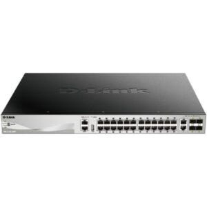 Switch Gestionable D-Link DGS-3130-30PS/E 26 Puertos/ RJ-45 10/100/1000/ SFP