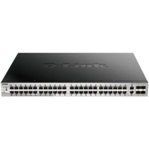 Switch Gestionable D-Link DGS-3130-54PS/E 50 Puertos/ RJ-45 10/100/1000/ SFP/ PoE