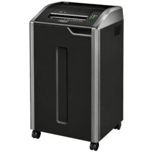 Destructora Fellowes 425HS/ Corte en Partículas de 1 x 5mm/ Negra