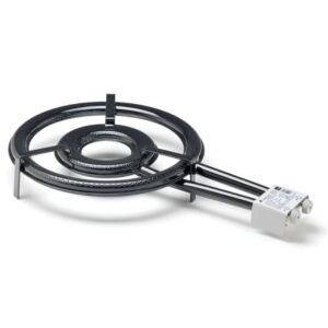 Paellero Flames VLC T-460/ 2 Quemadores/ Diámetro 46cm - 8437006757089