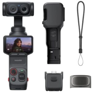 Cámara Digital Deportiva Insta360 Luna Pro/ 8K/ Ángulo de visión 360º/ Negra - 6942590201778