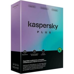 Antivirus Kaspersky Plus/ 10 Dispositivos/ 1 Año - 5056244916183