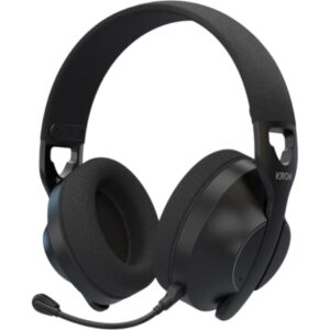 Auriculares Gaming Inalámbricos con Micrófono Krom Phase/ Bluetooth/ Jack 3.5/ USB 2.0/ Negros