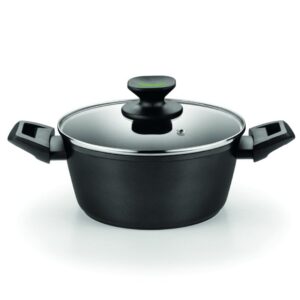 Cacerola Alta Monix Green M480320/ Ø20cm/ Aluminio forjado/ Apta para Inducción