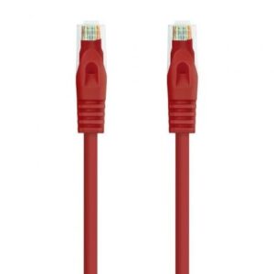 Cable de Red RJ45 UTP Nanocable 10.20.1800-L25-R Cat.6A/ LSZH/ 25cm/ Rojo
