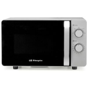 Microondas Orbegozo MI 2062 CE/ 700W/ Capacidad 20L/ Gris