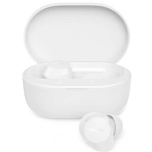 Auriculares Bluetooth Philips TAT1300WT con estuche de carga/ Autonomía 6h/ Blancos - 4895229176942