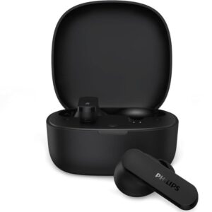 Auriculares Bluetooth Philips TAT2100BK con estuche de carga/ Autonomía 8h/ Negros - 4895229177642
