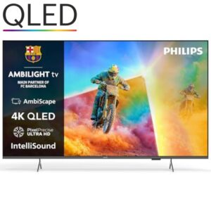 Televisor Philips QLED 55PQS8501 55'/ Ultra HD 4K/ Ambilight/ Smart TV/ WiFi