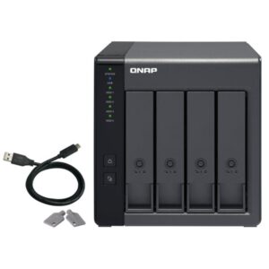 DAS QNAP TR-004/ 4 Bahías 3.5'- 2.5'/ Formato Torre - 4713213514429