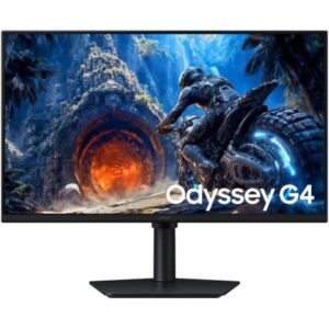 Monitor Gaming Samsung Odyssey G4 G40H S27HG402EU/ 27'/ Full HD/ 1ms/ 300Hz/ IPS/ Multimedia/ Regulable en altura/ Negro