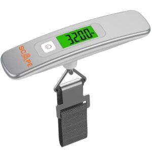 Báscula para Maletas Scape Travel EC002/ Plata