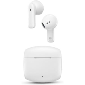 Auriculares Bluetooth SPC Ether 3 Buds con estuche de carga/ Autonomía 8h/ Blancos - 8436609914738