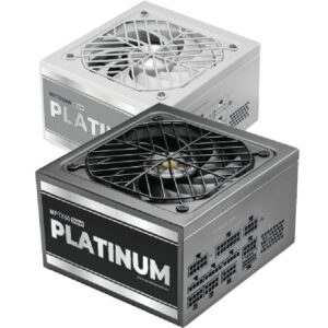Fuente de Alimentación Mars Gaming MPT850/ 850W/ Ventilador 14cm/ ATX 3.1/ PCIe 5.1/ 80 Plus Platinum/ Negra - 8435693115366