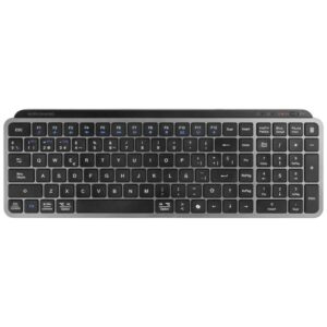 Teclado Compacto Inalámbrico Mars Gaming MK-SILENKEYS/ Negro - 8435693113720