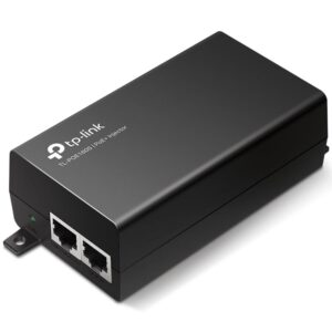 Inyector PoE+ TP-Link POE160S/ 802.3af/at/ 2 Puertos RJ45 - 1210002617284