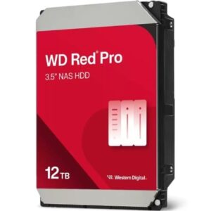 Disco Duro Western Digital WD Red Pro NAS 12TB/ 3.5'/ SATA III/ 512MB