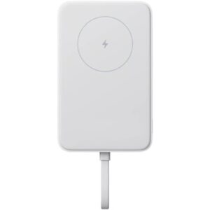 Powerbank 10000mAh Xiaomi 33W Magnetic Power Bank 10000 (Integrated Cable)/ Wireless/ Blanca