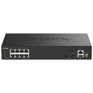 Switch Gestionable D-Link DGS-1530-10/E 8 Puertos/ RJ-45 Gigabit 10/100/1000/10G/ SFP - 0790069474644