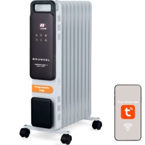 Radiador de Aceite Grunkel RD-2000PRO/ 3 Potencias/ 2000W/ 9 Elementos/ WiFi - 8426156019321