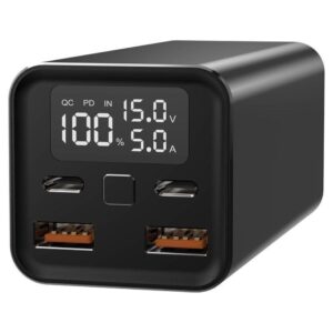 Batería Externa/Powerbank Leotec PowerBank 20000mAh PD/ 65W/ Compatible con Portátiles - 8436588881700