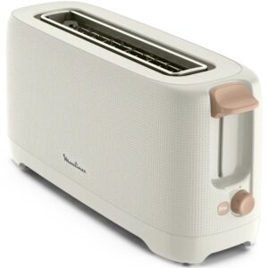 Tostador Moulinex Principio LS2M0A10/ 1000W/ Blanco - 3045387291891