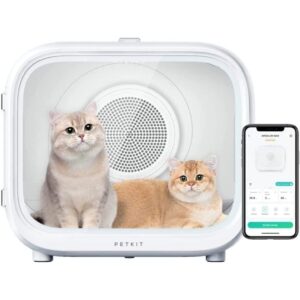 Cabina de Aseo para Mascotas PetKit Airsalon Max/ 60L/ Control desde APP - 6975069301389