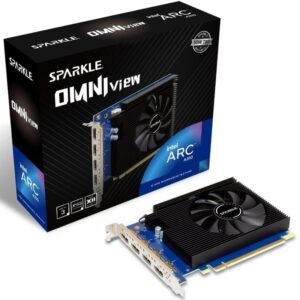 Tarjeta Gráfica Sparkle Intel Arc A310 Omni View/ 4GB GDDR6 - 4711342290696