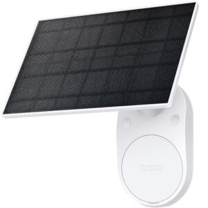 Panel Solar para Cámara de Vigilancia TP-Link TAPO A201/ 2.5W/ Compatible con Baterías Tapo (no incluida) - 8885020620405