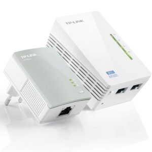 Adaptador Powerline TP-Link TL-WPA4220KIT 300Mbps/ Alcance 300m/ Pack de 2 - 1210002614757