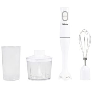 Batidora de mano Tristar MX-4851/ 350W/ Incluye Batidor, Picadora y Vaso Medidor - 8712836985612